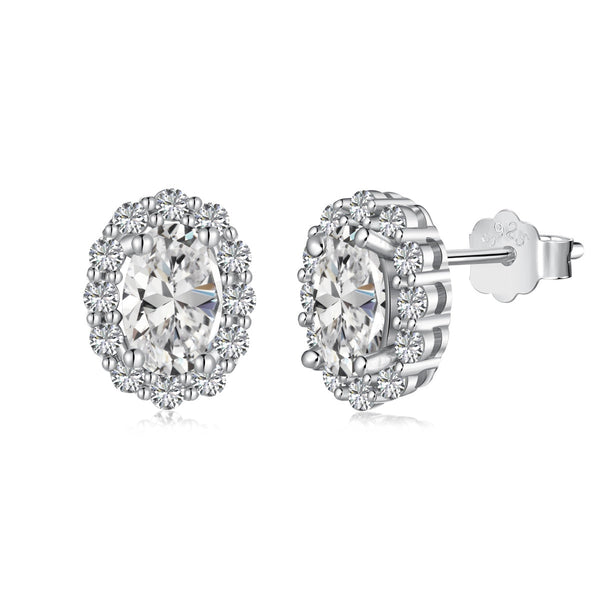 ˇStreet JewelryˇDelicate Unique Oval Cut Daily Earrings