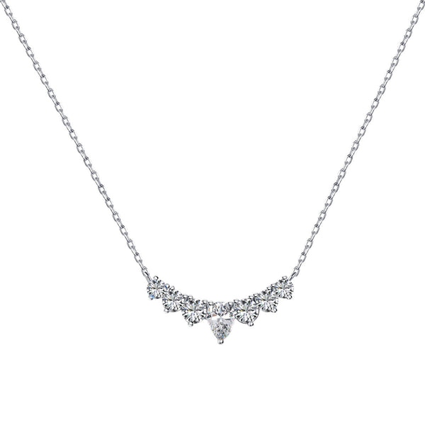 ˇStreet JewelryˇDainty Colorful Heart Necklace