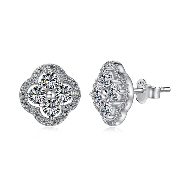 ˇStreet JewelryˇFour-Leaf Clover Exquisite Earrings