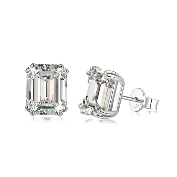 [STREET]Dazzling Square Shape Earrings