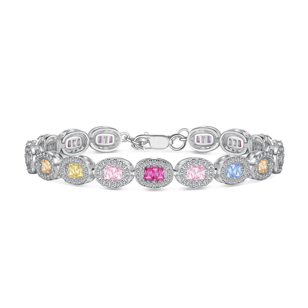 ˇStreet JewelryˇExquisite Ornate Emerald Cut Daily Bracelet