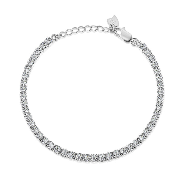 ˇStreet JewelryˇSparkling Round Cut Daily Bracelet