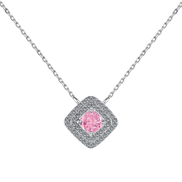 ˇStreet JewelryˇSparkling Asscher Cut Necklace