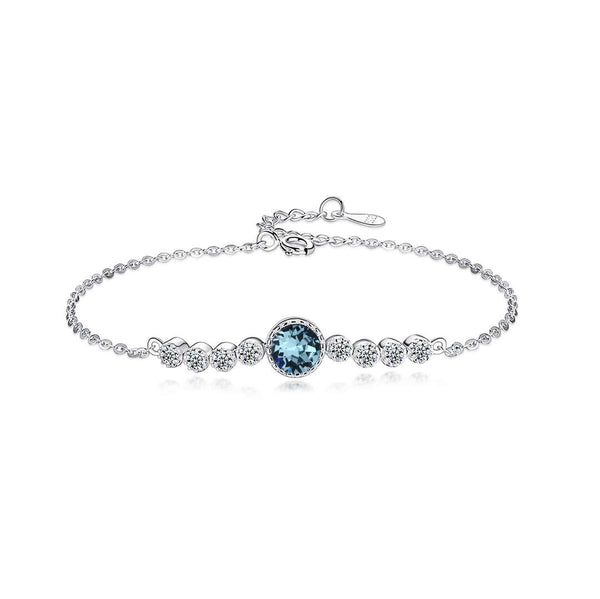 ˇStreet JewelryˇLuxurious Heart Of The Ocean Bracelet