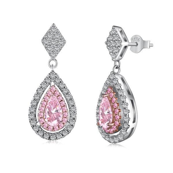ˇStreet JewelryˇOrnate Delicate Water Drop Shape Banquet Earrings