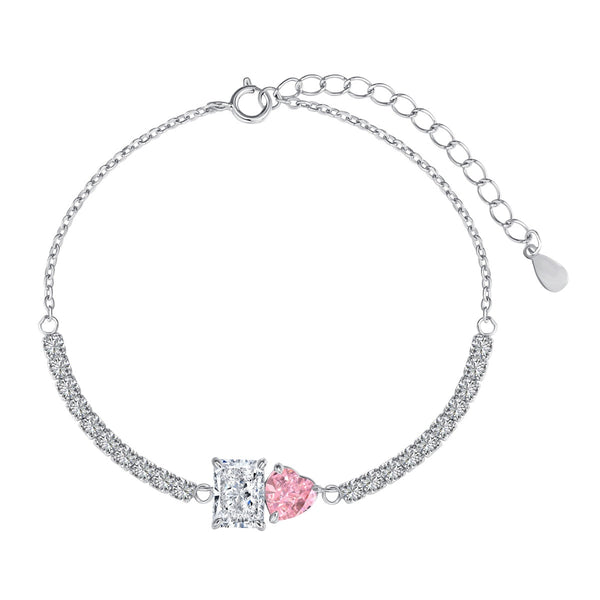 ˇStreet JewelryˇDazzling Unique Multi Shape Lover Bracelet