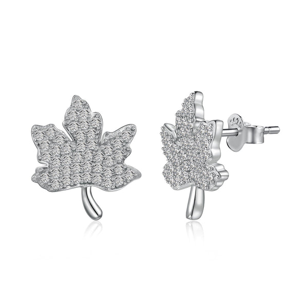 ˇStreet JewelryˇExquisite Maple Leaf Design Earrings