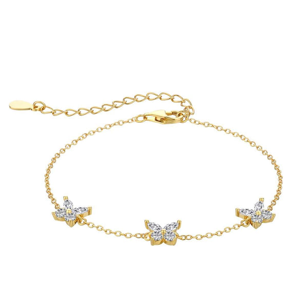 ˇStreet JewelryˇRadiant Butterfly Shape Bracelet