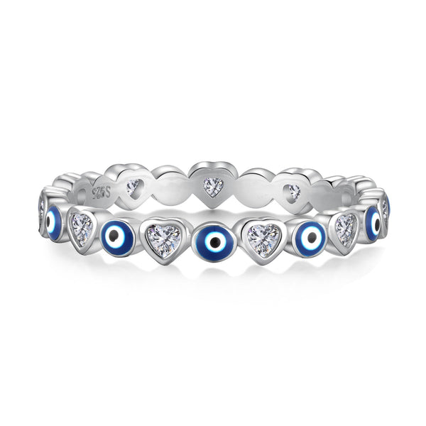 ˇStreet JewelryˇRadiant Colorful Round Shape Daily Ring