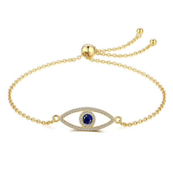 ˇStreet JewelryˇDevil's Eye Hollow Design Bracelet