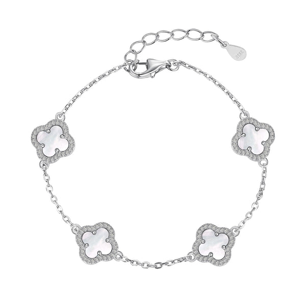 ˇStreet JewelryˇFour-Leaf Clover Exquisite Bracelet