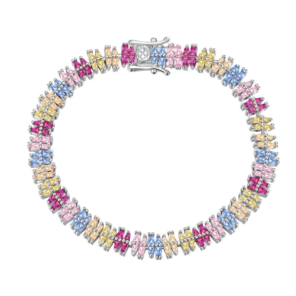 ˇStreet JewelryˇSparkling Exquisite Multi Cut Party Bracelet