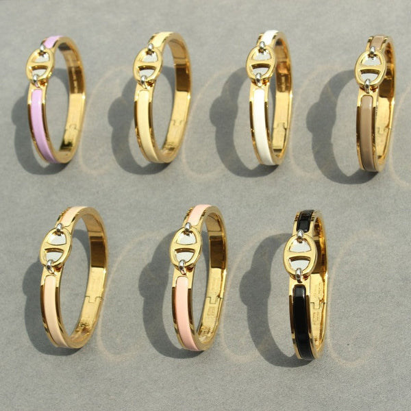 ˇStreet JewelryˇCLIC CHAINE GOLD BRACELET