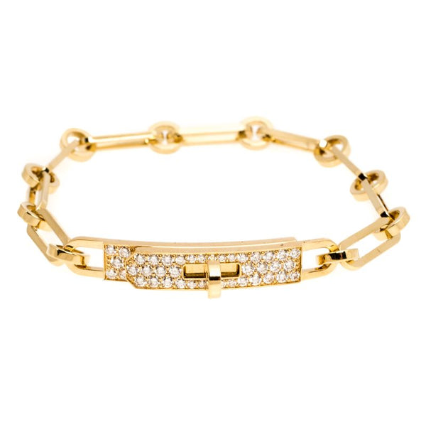 ˇStreet JewelryˇCHAINE BRACELET SMALL MODEL DIAMOND