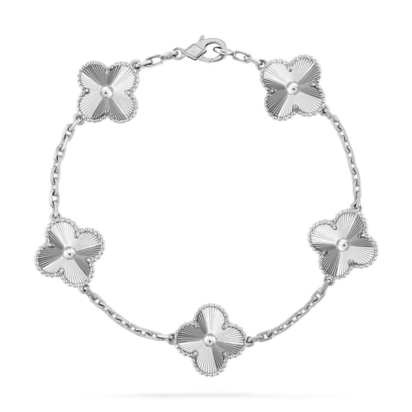 ˇTrend JewelryˇCLOVER SILBER 5 MOTIFS ARMBAND 