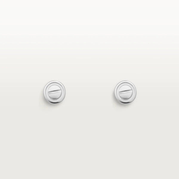 ˇStreet JewelryˇLOVE EARRINGS SILVER 10MM