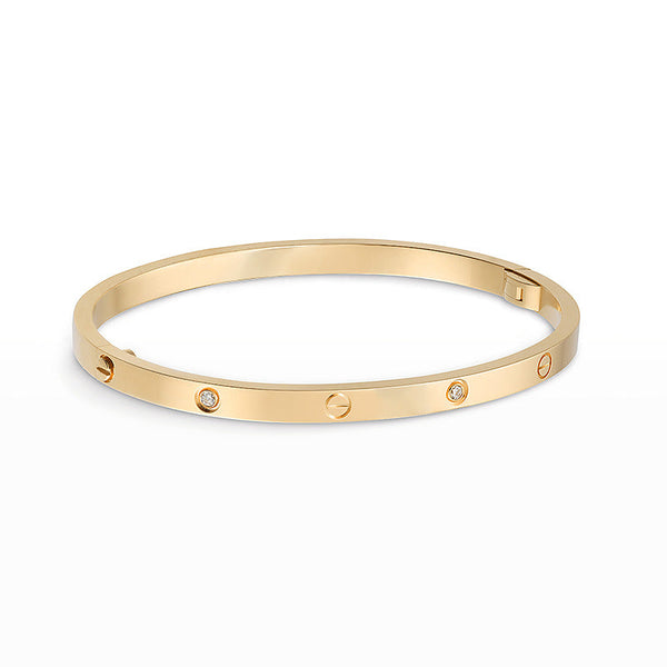 ˇTrend JewelryˇLIEBESARMBAND 3,65 MM 6 DIAMANTEN