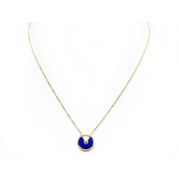 ˇTrendschmuckˇAMULETTE ROSÉGOLD-ACHAT-HALSKETTE