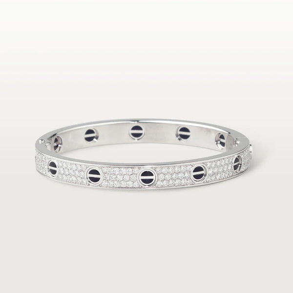 ˇTrend JewelryˇLIEBE ARMBAND 6,1 MM DIAMANTBESATZTE KERAMIK 