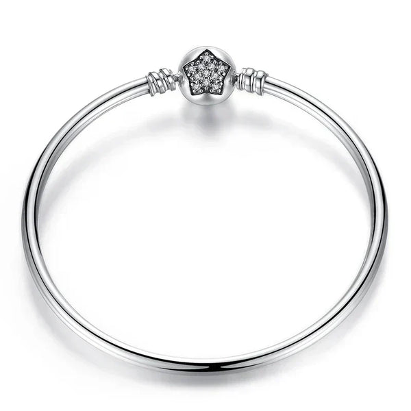 [STREET]Snake Chain Bangle & Bracelet Pave Setting