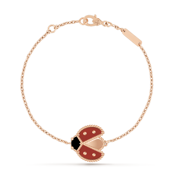 ˇTrend JewelryˇLUCKY SPRING 1 MOTIV ROSÉGOLD ARMBAND