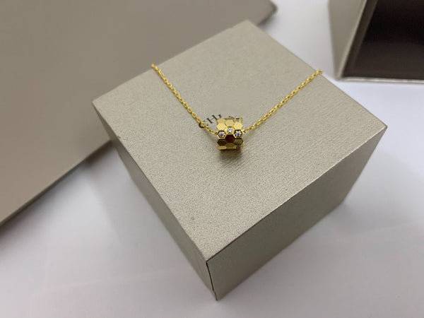 ˇTrendschmuckˇBEE LOVE DIAMANT-HALSKETTE