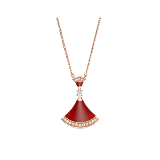 ˇTrendschmuckˇTRAUMKETTE KARNEOL DIAMANT