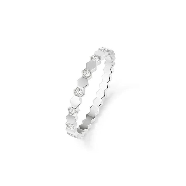 ˇTrend JewelryˇBEE LOVE RING SILBER DIAMANT