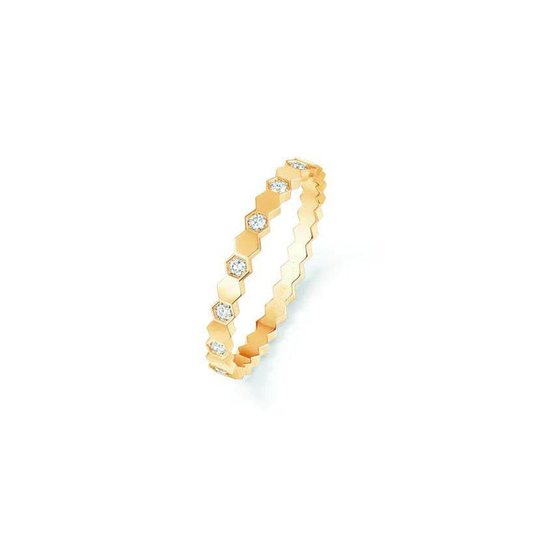 ˇTrendschmuckˇBIENENLIEBE RING GOLD DIAMANT